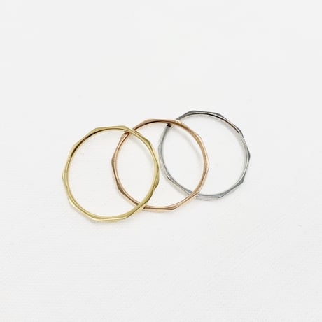 Multi cut ring 【R0035】