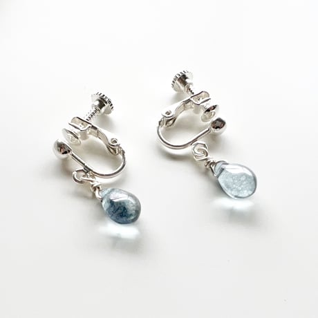 Clear teardrop pierce【R0104】