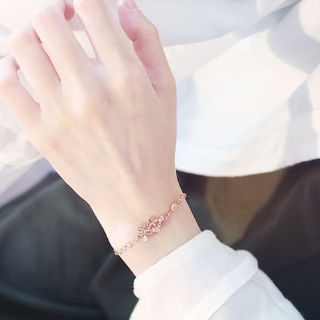 Flower bracelet 【 R0170】