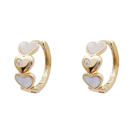Heart foop pierce【R0368】