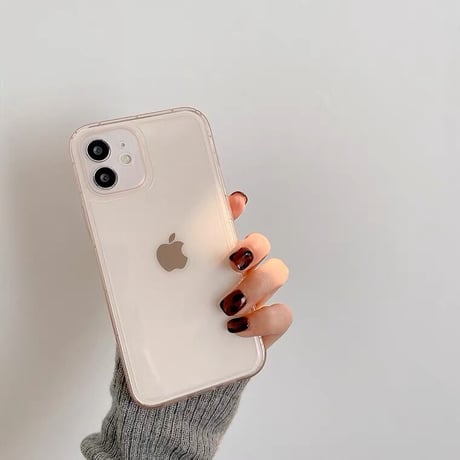 Simple pale clear case【C0025】