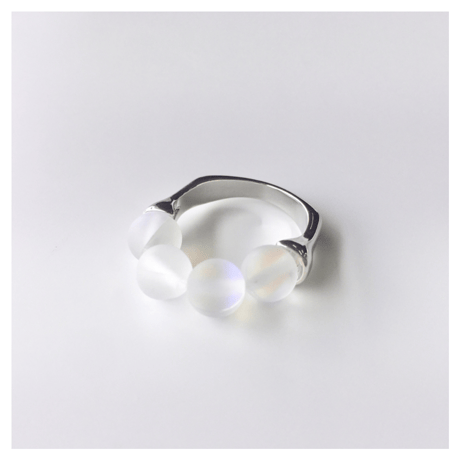 Aurora clear ring【R0207】