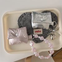 Ribbon pouch airpodsケース【P0073】