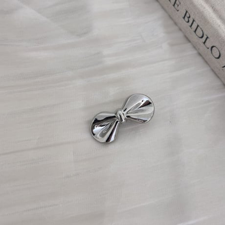 metal ribbon hair crip【R0403】