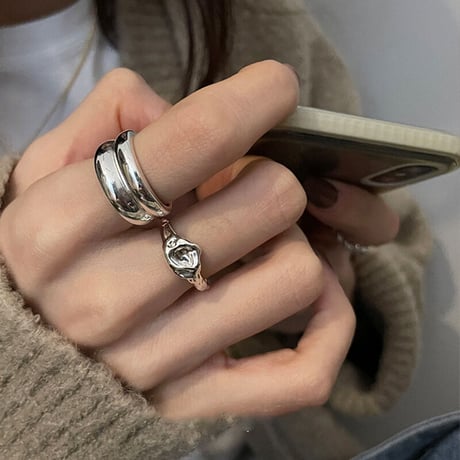 Block cuff ring【R0345】