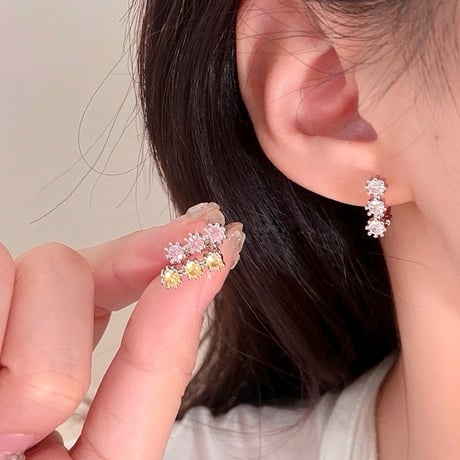 coussinet moa ピアス coussinet クシネ moa モア 2way イヤリング - メルカリ