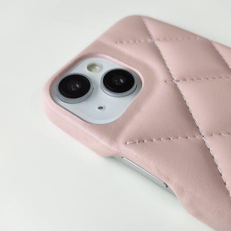 キルティング レザーケース【E0363】