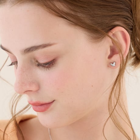 SILVER BUTTERFLY PIERCE【R0400】