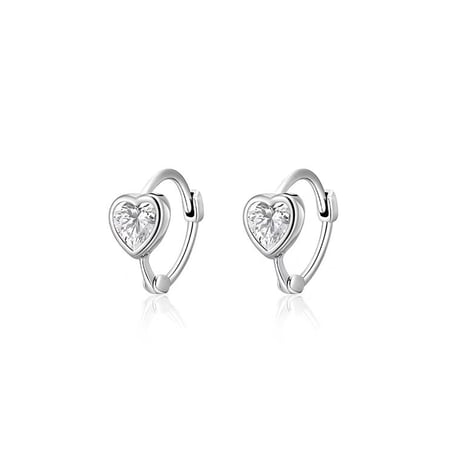 Heart hoop pierce【R0342】