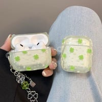 クリアクローバーairpodsケース【P0107】