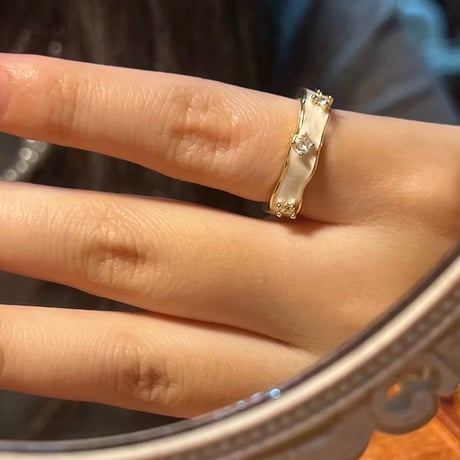 Retro cuff ring【R0362】