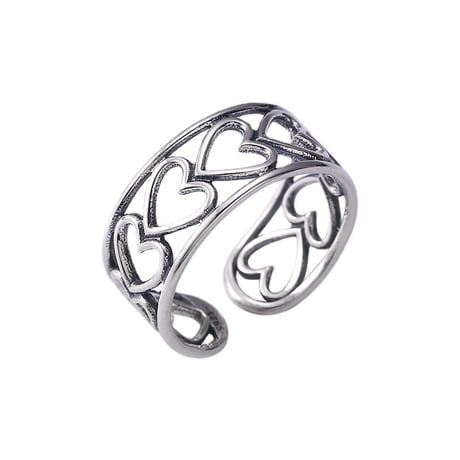 Heart cuff ring【R0379】