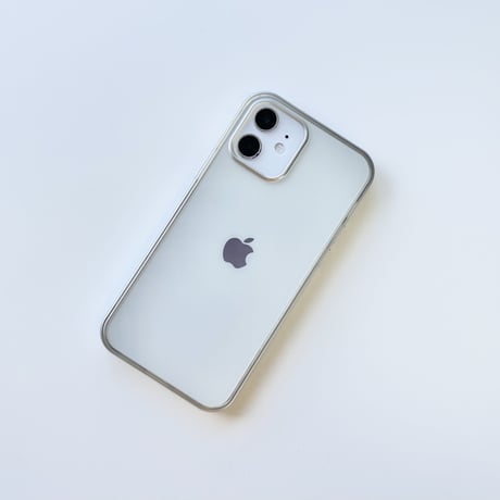 Simple metallic out line case【C0187】