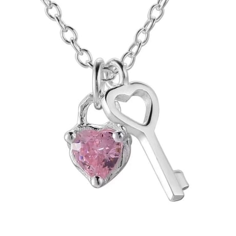 Heart key necklace【R0392】