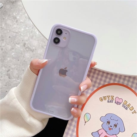 シンプルアウトライン♡スマホケース【C0028】