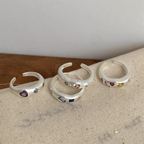 Gemmy puff ring【R0480】