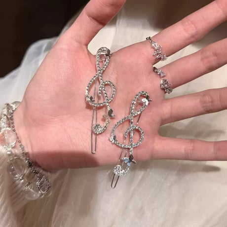 Kirakira melody hair pin【R0521】