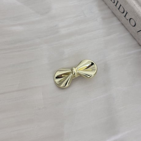 metal ribbon hair crip【R0403】
