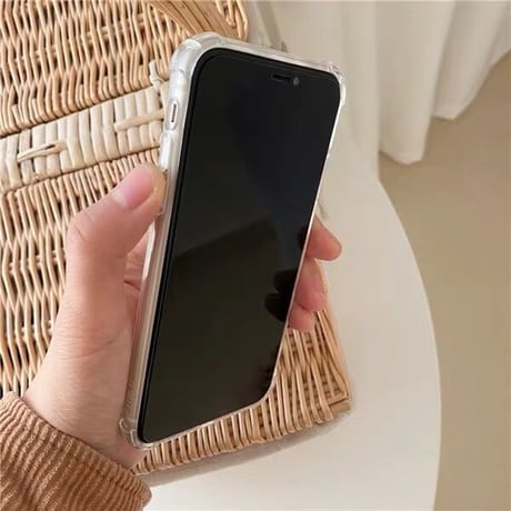 モノクロドットハート♡スマホケース【C0158】