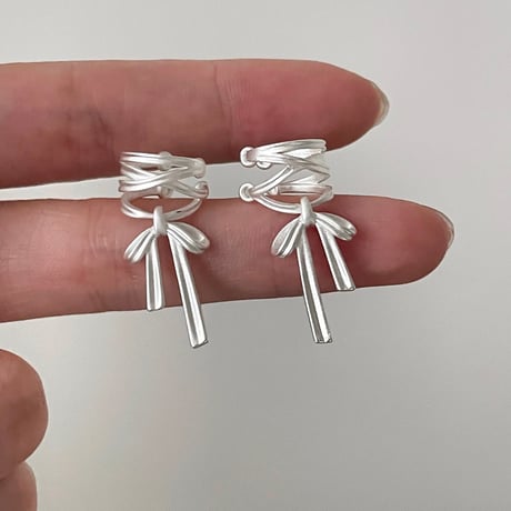 Ribbon ear cuff【R0432】