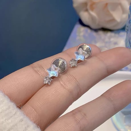 Aurora star earring【R0546】