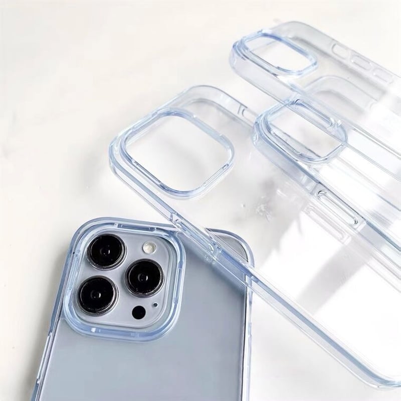 iPhone14専用クリアブルーケース 楽天市場】＼2022年 新型 iphone 14 ケース ／ ソフトTPU 透明