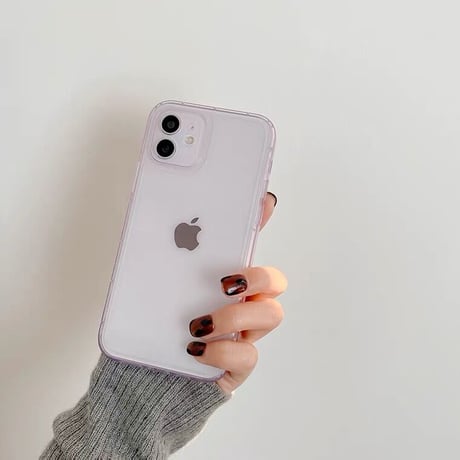Simple pale clear case【C0025】