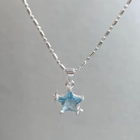 Blue star necklace【R0503】