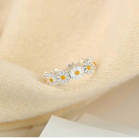 Daisy crown ring【R0092】