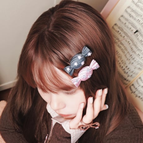 Candy star hair pin【R0522】