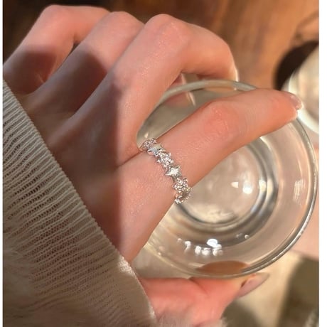 Star eternity ring【R0502】