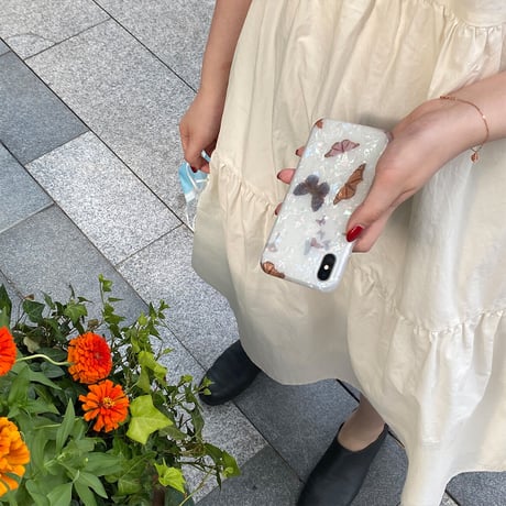 Butterfry shell スマホケース♡【E0010】