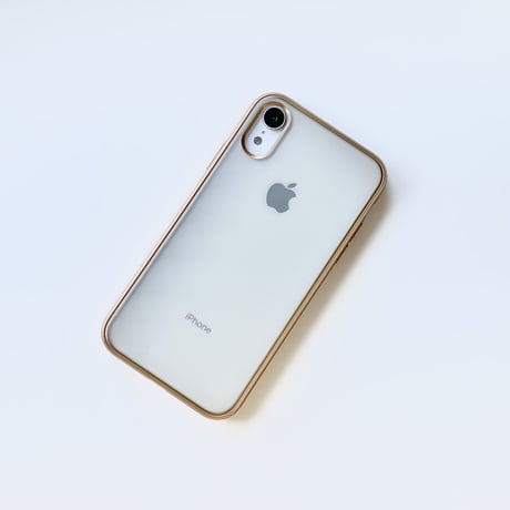 Simple metallic out line case【C0187】