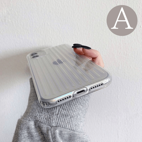 Clear aurora line case【C0041】