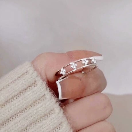 Puchi flower tiara ring【R0191】
