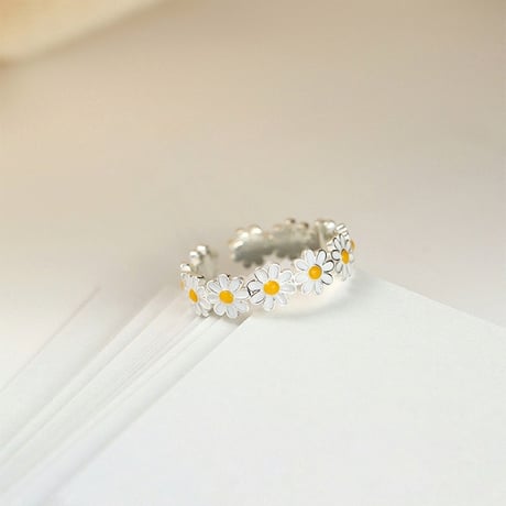 Daisy crown ring【R0092】