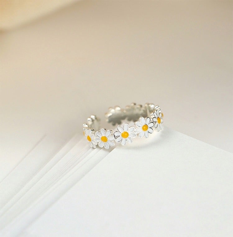 Daisy crown ring【R0092】 | MOA