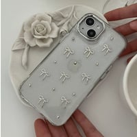 シルバーリボンドットケース【C0417】