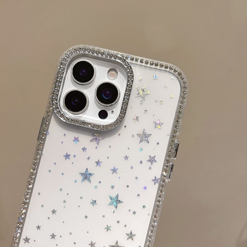激カワ☆キラキラiPhoneケース☆ iPhoneケース デコレーションケース キラキラダイヤカバー