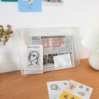 シンプルクリアバッグ【S0009】