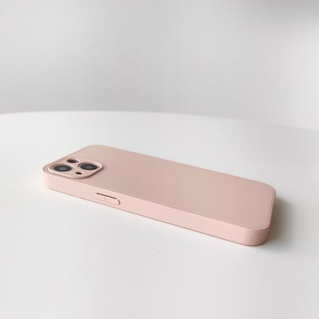 シンプルくすみPinkケース【E0358】