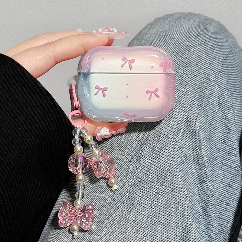 ピンクリボン airpodsケース【P0081】 | MOA