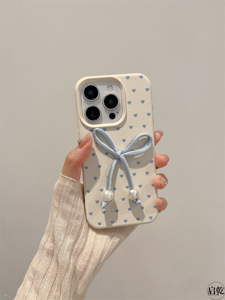 リボンスマホケース スマホポシェット iPhone リボンスマホポーチ 楽天市場】リボン型 スマホポーチ iphone8 ケース ハート カバー