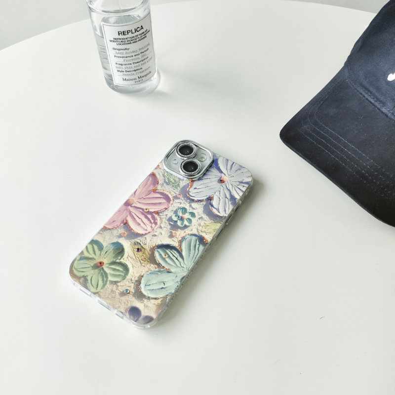 アートフラワーカメラグリッドカバー付きケース【E0368】 | MOA