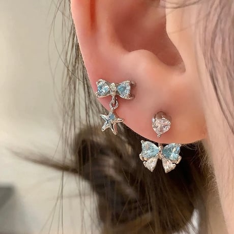 Ribbon drop pierce【R0492】