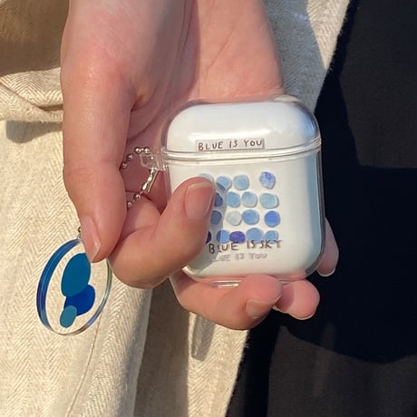 Sky blue Airpods case 【P0004】