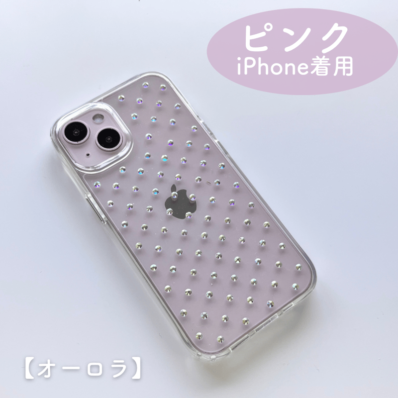 キラキラドットスマホケース【C0152】 | MOA