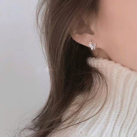 double butterfly pierce 【R0145】