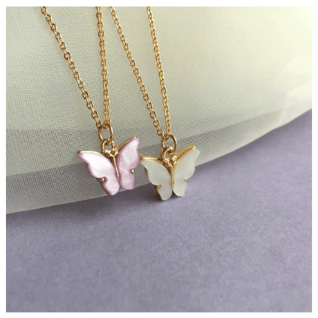 Butterfly necklace【R0033】