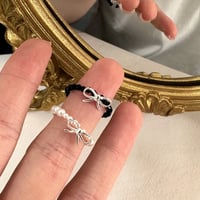 Point ribbon ring【R0410】